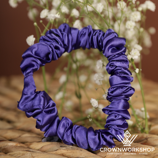 Passionate Purple Scrunchies: A Mix Set.